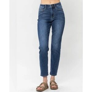 Judy Blue Slim Fit Dark Wash Stretch Denim Jeans Plus Size 22W